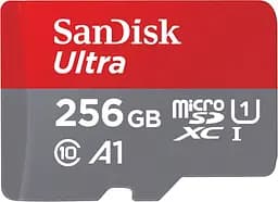 SanDisk Карта пам'яті microSD 256GB C10 UHS-I R150MB/s Ultra