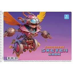 Альбом для малювання Школярик PB-SC-020-8510-2 спіраль 20 аркушів