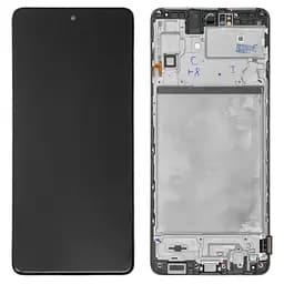 Дисплей для Xiaomi Redmi 10, чорний, з рамкою, Original (PRC), tarnish