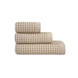 Рушник Lotus Home - Waffle bej бежевий 70x140 - мініатюра 5