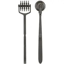 Колесо Вартенберга гольчасте на 5 рядів зубців Doc Johnson Kink- Spike - Solid Metal Pinwheel - 5 Wh