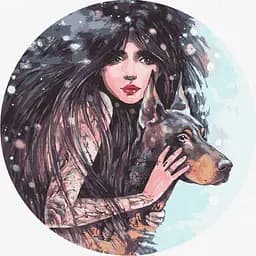 Картина за номерами Ideyka Дика воля ©lesya_nedzelska_art KHO4937 40х40 см