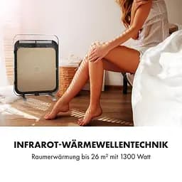 Інфрачервоний обігрівач Klarstein HeatPal Marble Blackline (10032992) - мініатюра 5