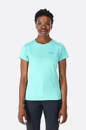 Женская футболка Rab Force Tee Womens 14 Светло-голубой