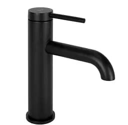 Смеситель для умывальника Rea Spot низкий black REA-B2012 Черный матовый