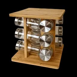 Набір ємностей для спецій Vittora 12 шт. по 100 мл VT-8905-12 (147020)