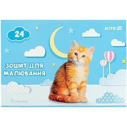 Зошит для малювання Kite 24 аркуша скоба софт тач (R25-242)