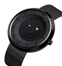 Класичний наручний годинник Skmei 9174 Чорний