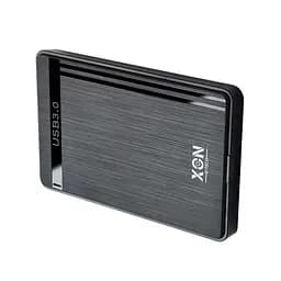 Зовнішня кишеня XON MemoryCase для 2.5" SATA HDD/SSD USB 3.0 Чорна (XH1A13S21PB 6594) - мініатюра 3