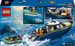 Конструктор LEGO City Переслідування на поліцейському катері 264 деталі (60456) - мініатюра 3