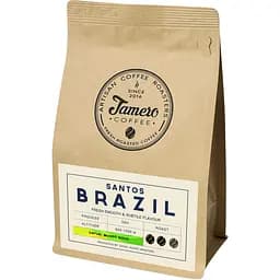 Кава мелена Jamero Brazil Santos 225 г - мініатюра 2