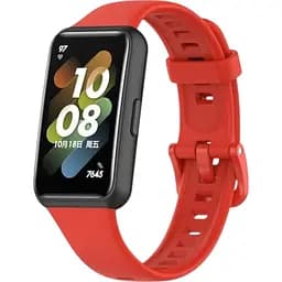 Силіконовий ремінець BeCover для Huawei Band 7/Honor Band 7 Red (709466)
