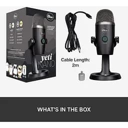 Мікрофон Blue Microphones Yeti Nano Black [988-000401] [136467] - мініатюра 8