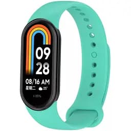 Ремінець для фітнес-браслета Lemfo для Xiaomi Mi Band 8 і 9 бірюзовий