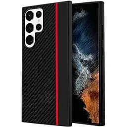 Чохол накладка Primolux CFC для Samsung Galaxy S23 Ultra (SMS918) Black&Red