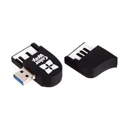 USB флеш накопичувач ColorWay Piano 64 GB 3.0 Black (CW-USBPO64) - мініатюра 5