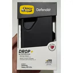 Протиударний чохол із кліпсою OtterBox Defender для Samsung Galaxy S25 Ultra (6.9") Black 77-97566 - мініатюра 2