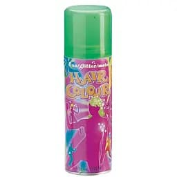 Спрей-краска для волос Sibel Fluo Hair Color, флуоресцентный зеленая, 125 мл