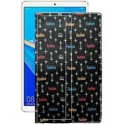 Чехол StatusCASE из экокожи для планшета Huawei MediaPad M6 8.4 Фэшн черный
