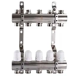 Коллектор с регуляторами и креплением ECO 001С 1″x5 000008835