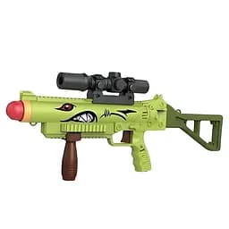 Автомат HS 16, снаряд с подсветкой, мишень, оптический прицел съемный, съемный пример