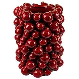 Ваза Lefard Гранаты коричневые 22х22х33 см (626-007)