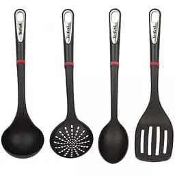 Tefal Набір кухонних аксесуарів Ingenio, 4шт, пластик, чорний