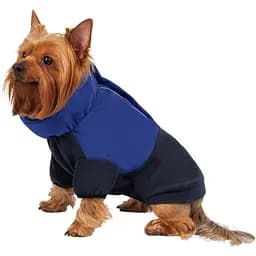 Кофта для собак Barksi Textile флисовая XS васильковая с темно-синим