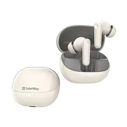 Навушники ColorWay Slim TWS-1 Earbuds Long Life Beige (CW-TWS1BE) - мініатюра 7