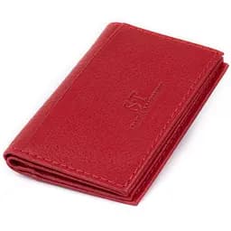 Візитниця-книга ST Leather 19214 червона