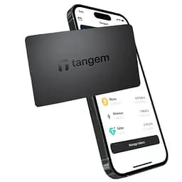 КриптогаманецьTangem Wallet 2.0 Black No Logo набір з 3 карток Без Логотипів Чорний (TG128X3-NLB) - мініатюра 3
