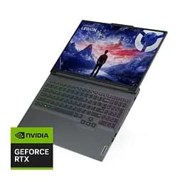 Ноутбук Lenovo Legion 5-16IRX9 16 WQXGA IPS AG, Intel i5-13450HX, 16GB, F512GB, NVD4060-8, DOS, сірий (83DG00MLRA) - мініатюра 6