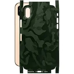 Захисна плівка StatusSKIN для Apple iPhone XS Корпус Вініл Камуфляж зелений