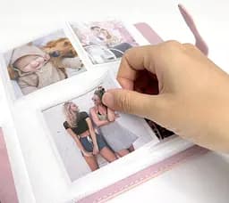 Фотоальбом для Fujifilm Instax Square SQ1, SQ6, SQ40, SQ20, SQ10, SP3, SQ Link на 288 фото, рожевий  - мініатюра 5