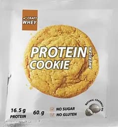 Набір печива протеїнового Craft Whey: Nuts Mix + Velvet + American 180 г (3 шт.  х  60 г) - мініатюра 4