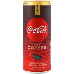 Напій Coca-Cola Plus Coffee Caramel 0.25 л (820207) - мініатюра 3