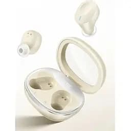 Навушники бездротові Hoco EQ3 TWS Milky White (бежеві) 6931474798572 - мініатюра 2