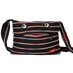 Сумка Zipit Monster Black & Rainbow Teeth (ZBDM-2)