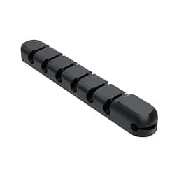 Тримач органайзер Primo TKC7 для USB кабелів силіконовий Black - мініатюра 2