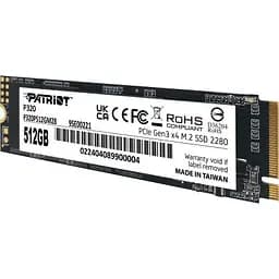 Накопичувач SSD M.2 2280 512GB Patriot (P320P512GM28) - мініатюра 3