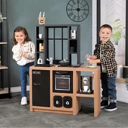 Ігровий набір Smoby Інтерактивна кухня Лофт із кавоваркою, аксесуарами та звуковим ефектом (312600) - мініатюра 11