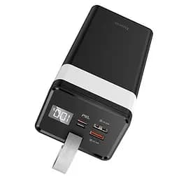 Зовнішній акумулятор Hoco J86 Powermaster 22.5W fully compatible 40000mAh чорний - мініатюра 2