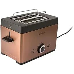 Тостер Silver Crest STT 850 Copper, 850 Вт, з насадкою для булочок, розморожуванням і регулюванням ступеня підсмажування - мініатюра 4