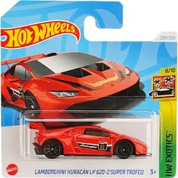 Базова машинка Hot Wheels HW Exotics Lamborghini Huracan LP 620-2 Super Trofeo червона (5785) 