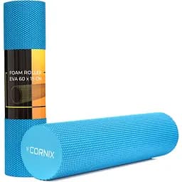Масажний ролик Cornix EVA+ 60 x 15 см (валик, ролер) XR-0311 Blue