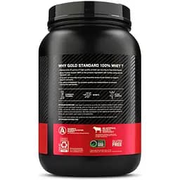 Сироватковий протеїн Optimum Nutrition Whey Gold Standard Chocolate peanut butter 907 г - мініатюра 3