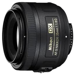 Об'єктив Nikon 35mm f/1.8G AF-S DX Nikkor для цифрових дзеркальних камер