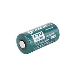 Акумулятор Olight RCR123 (16340) Li-Ion 650 mAh (ORB2-163P06) - мініатюра 1