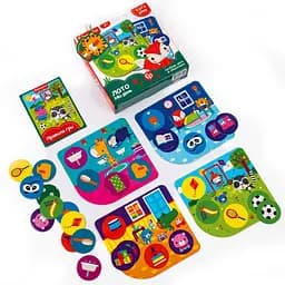 Гра настільна "Fisher Price. Лото. Мій день" VT2910-02, 4 гральні поля - мініатюра 2