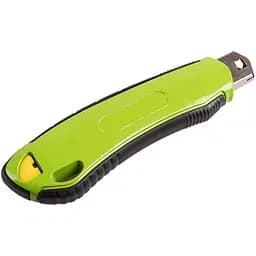 Ніж Alloid Building Tools алюмінієвий прогумований з висувним сегментним лезом 18 мм (HA-1828) - мініатюра 2